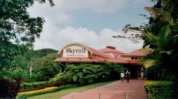 Der "Skyrail-Bahnhof" in Kuranda