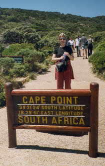 Der Weg zum Cape Point